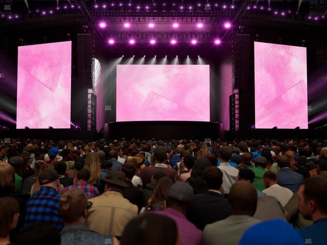 Ford Field - Section Floor C Seat View