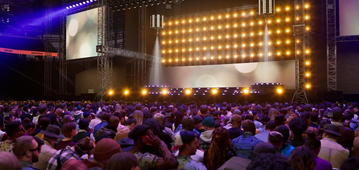 Ford Field - Section Floor D Seat View