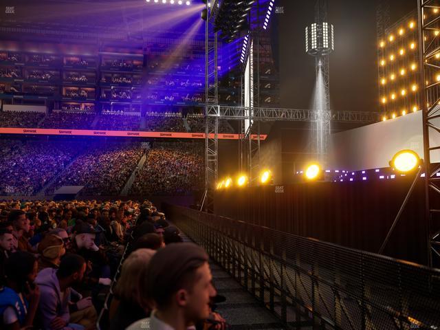Ford Field - Section Floor D Seat View
