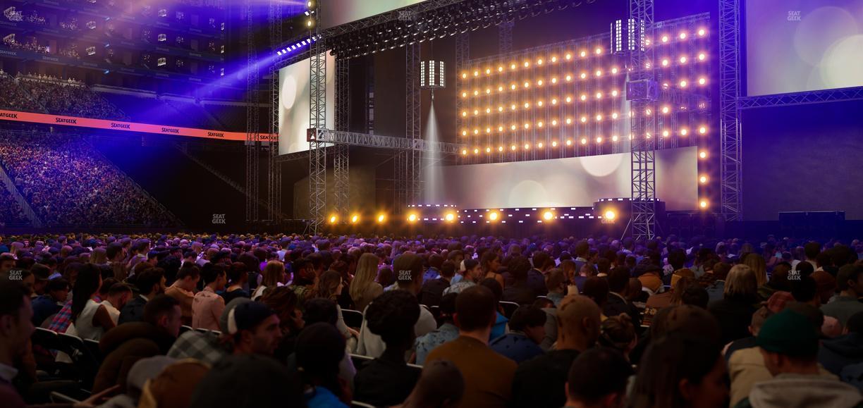 Ford Field - Section Floor E Seat View