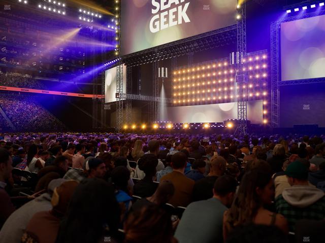 Ford Field - Section Floor E Seat View