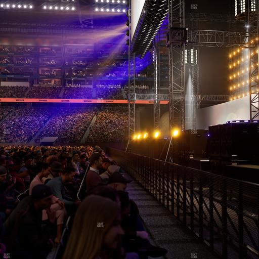 Ford Field - Section Floor E Seat View