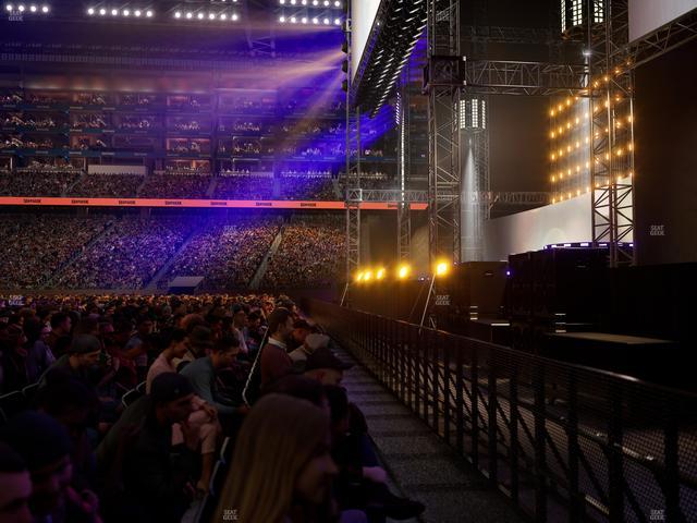 Ford Field - Section Floor E Seat View