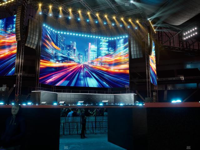 Ford Field - Section Floor E Seat View