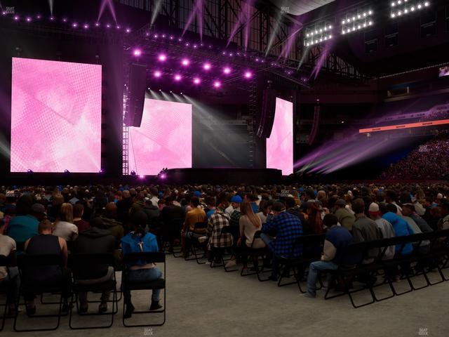 Ford Field - Section Floor F Seat View