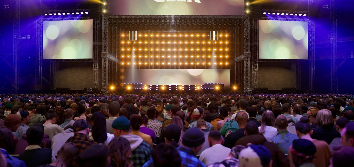 Ford Field - Section Floor H Seat View