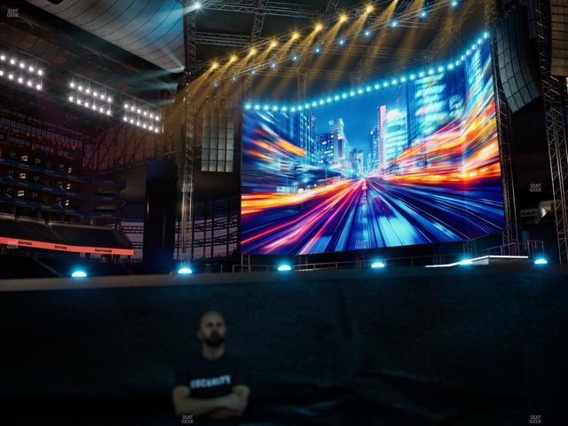 Ford Field - Section Floor H Seat View