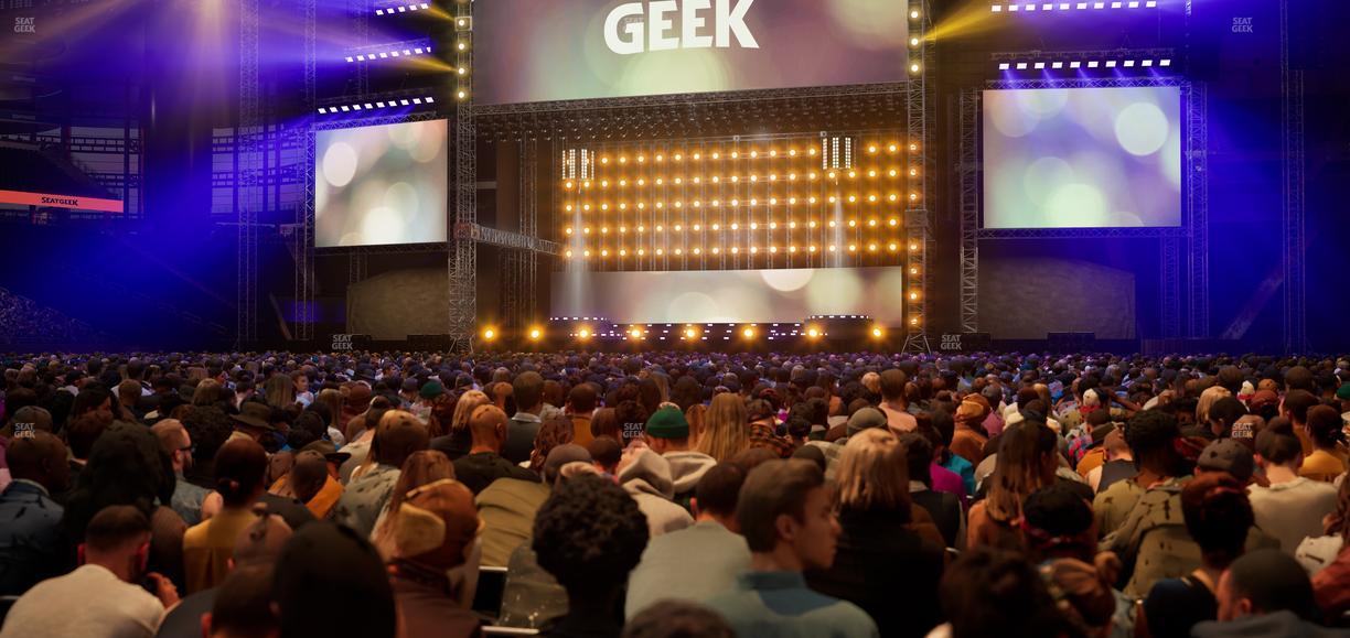 Ford Field - Section Floor J Seat View