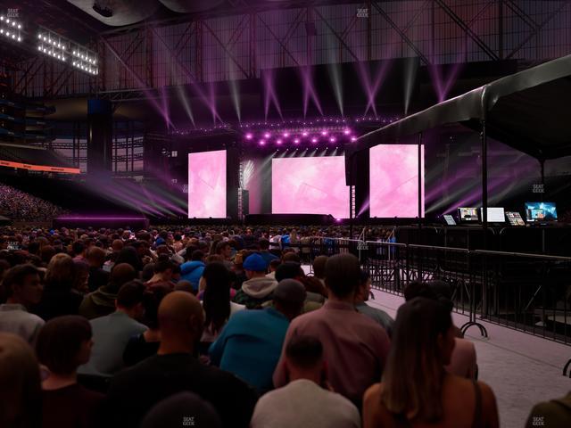 Ford Field - Section Floor J Seat View