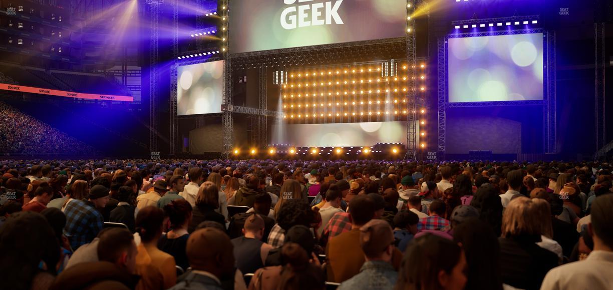 Ford Field - Section Floor K Seat View
