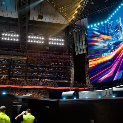 Ford Field - Section Floor K Seat View