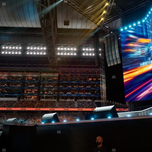 Ford Field - Section Floor L Seat View