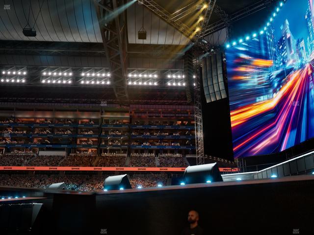 Ford Field - Section Floor L Seat View