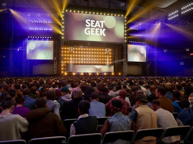 Ford Field - Section Floor M Seat View