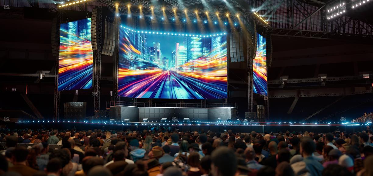 Ford Field - Section Floor Q Seat View