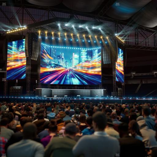 Ford Field - Section Floor Q Seat View