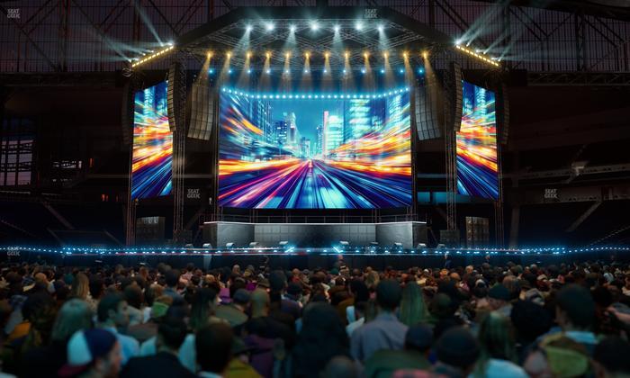 Ford Field - Section Floor R Seat View