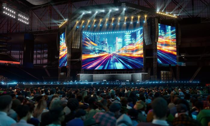 Ford Field - Section Floor S Seat View