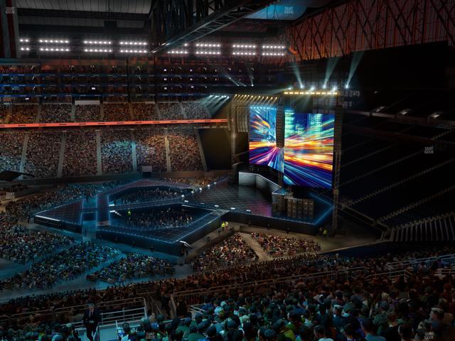 Ford Field - Section Gridiron Suite 3 Seat View