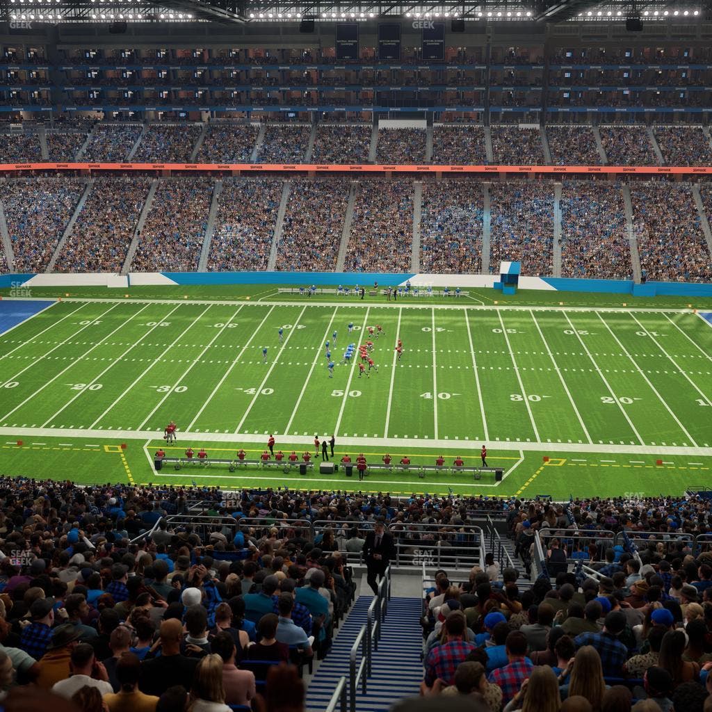 Ford Field - Section Gridiron Suite 3 Seat View