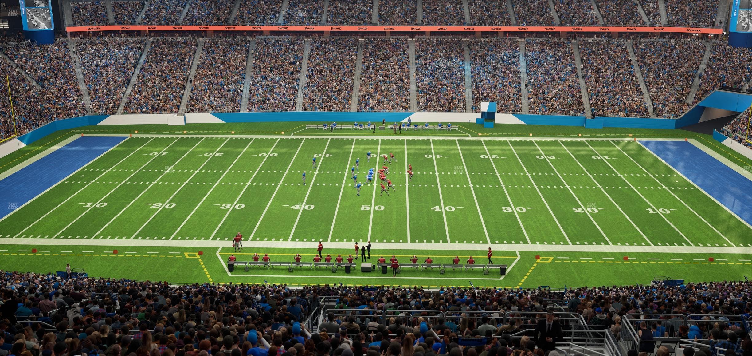 Ford Field - Section Gridiron Suite 4 Seat View