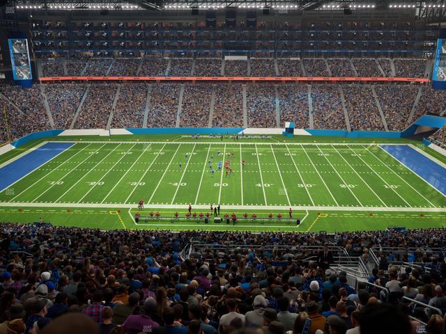 Ford Field - Section Gridiron Suite 4 Seat View