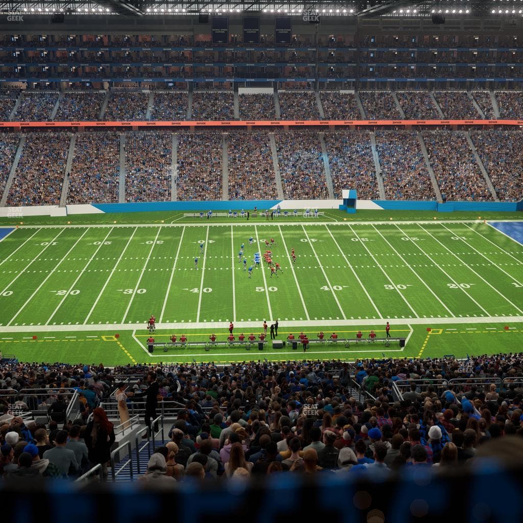 Ford Field - Section Gridiron Suite 5 Seat View