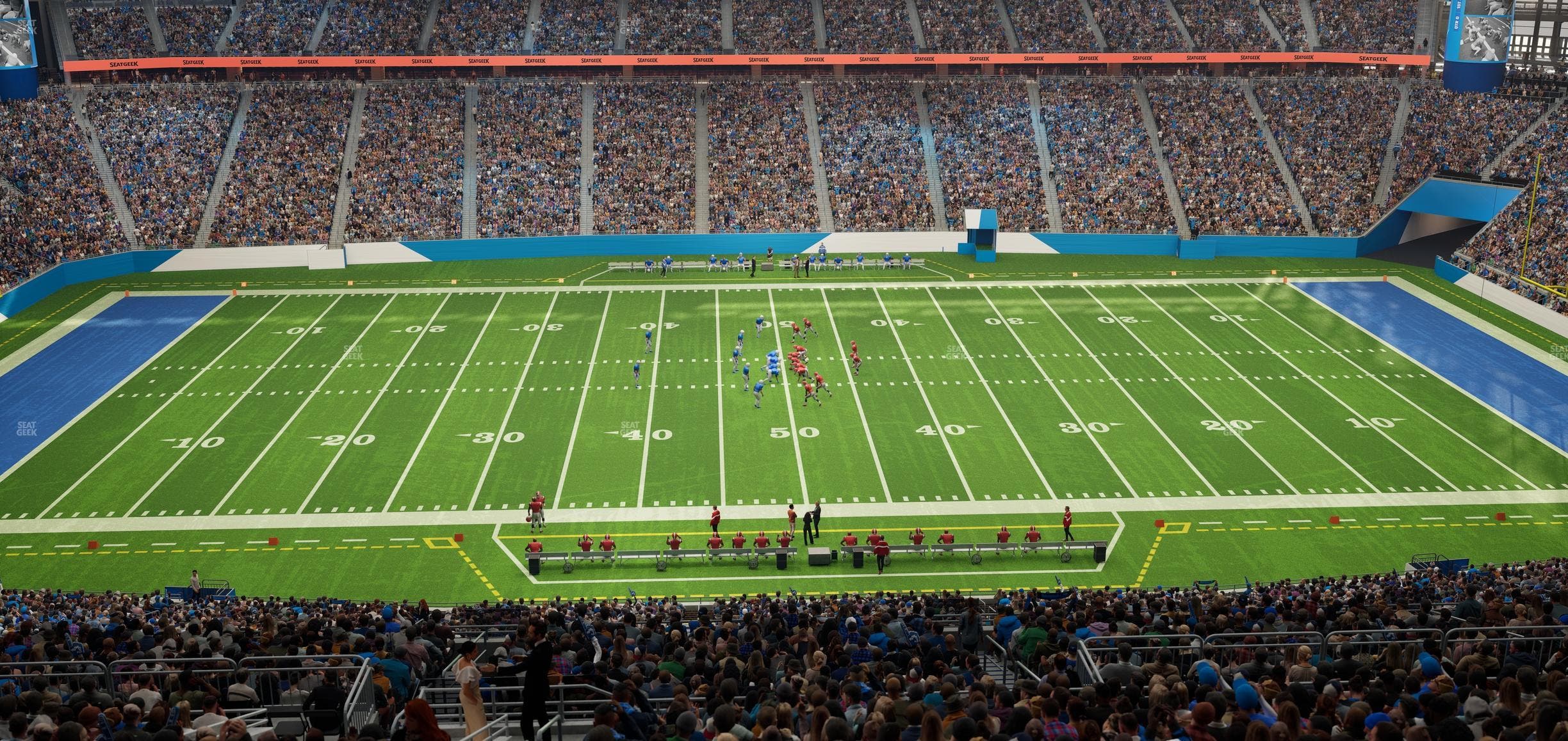 Ford Field - Section Gridiron Suite 5 Seat View