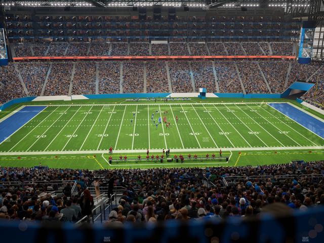 Ford Field - Section Gridiron Suite 5 Seat View