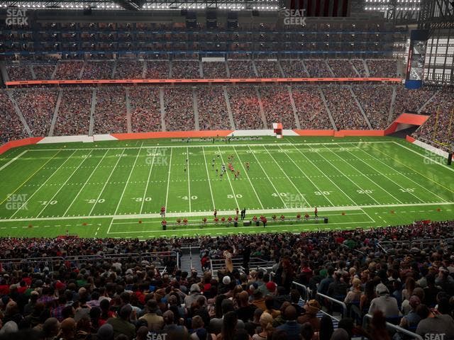 Ford Field - Section Gridiron Suite 6 Seat View