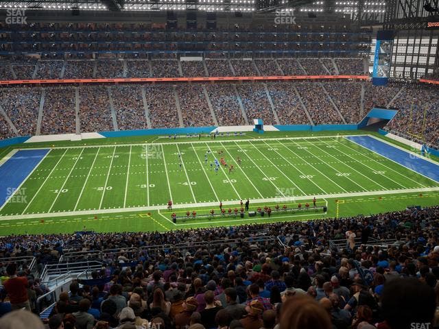 Ford Field - Section Gridiron Suite 7 Seat View