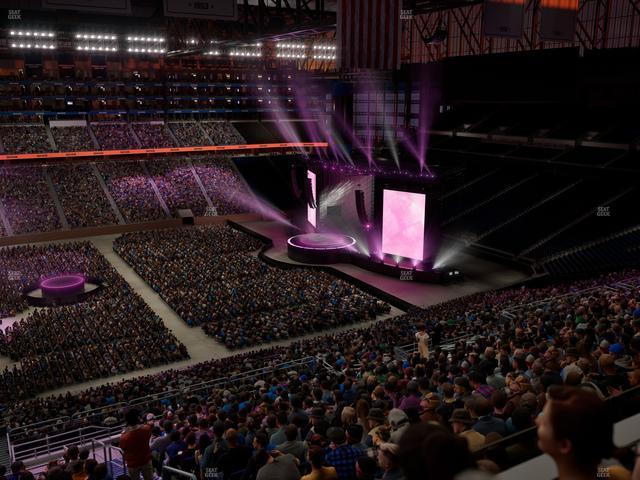 Ford Field - Section Gridiron Suite 8 Seat View