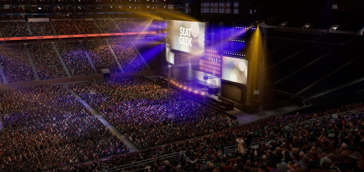 Ford Field - Section Gridiron Suite 8 Seat View