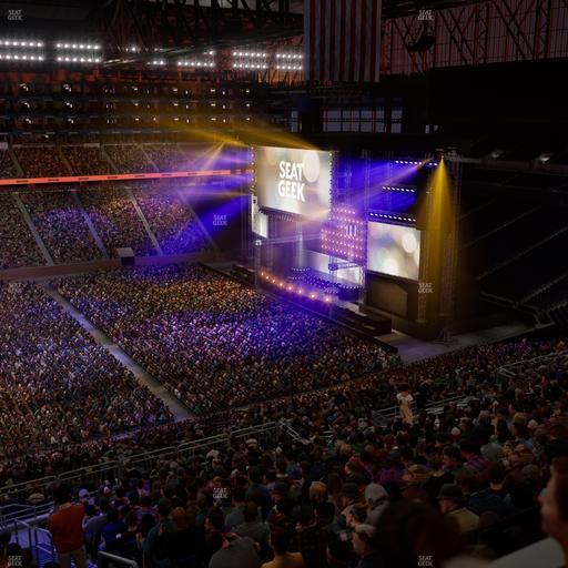 Ford Field - Section Gridiron Suite 8 Seat View