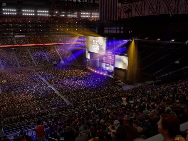 Ford Field - Section Gridiron Suite 8 Seat View