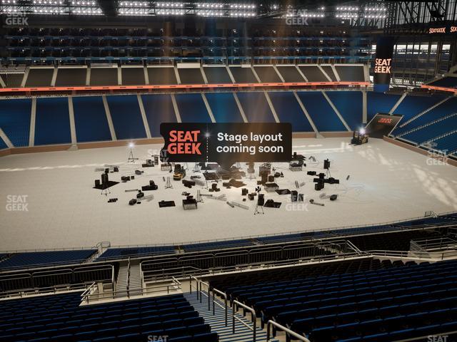 Ford Field - Section Gridiron Suite 8 Seat View