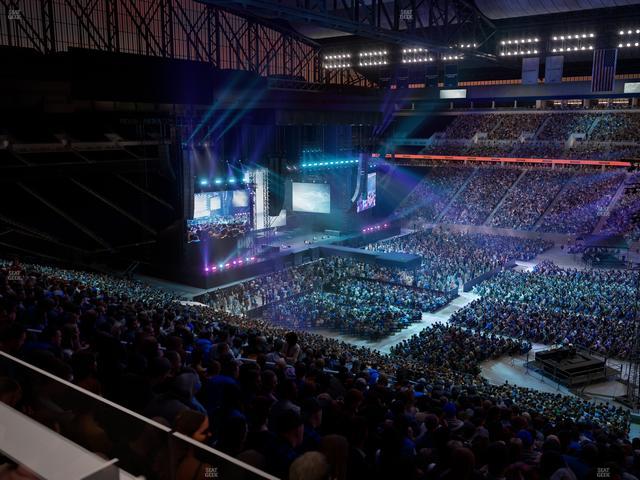 Ford Field - Section Loge Box 210 Seat View Ford Field - Section Loge Box 210 Seat View