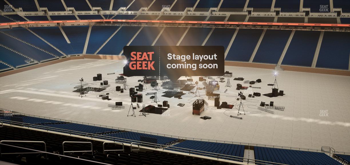 Ford Field - Section Loge Box 210 Seat View