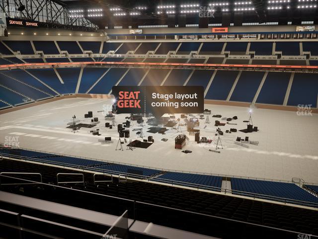 Ford Field - Section Loge Box 210 Seat View