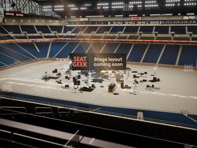 Ford Field - Section Loge Box 210 Seat View