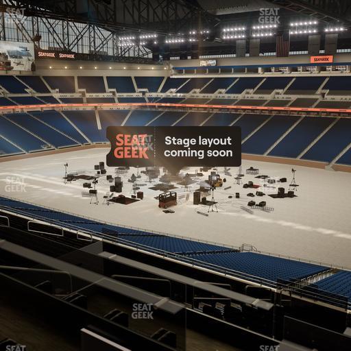 Ford Field - Section Loge Box 213 Seat View