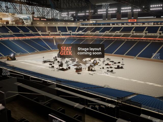 Ford Field - Section Loge Box 213 Seat View