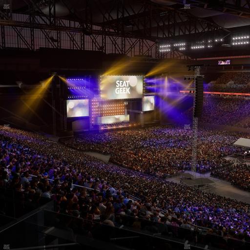 Ford Field - Section Loge Box 214 Seat View