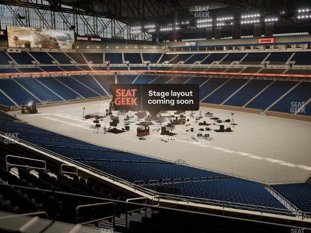 Ford Field - Section Loge Box 214 Seat View