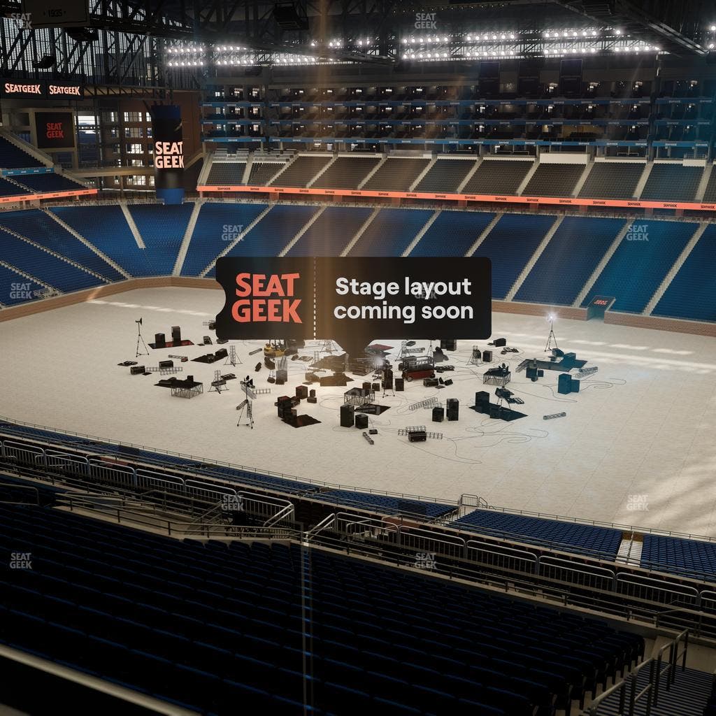 Ford Field - Section Miller Lite Taproom Seat View