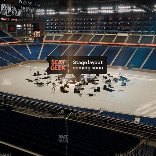 Ford Field - Section Miller Lite Taproom Seat View