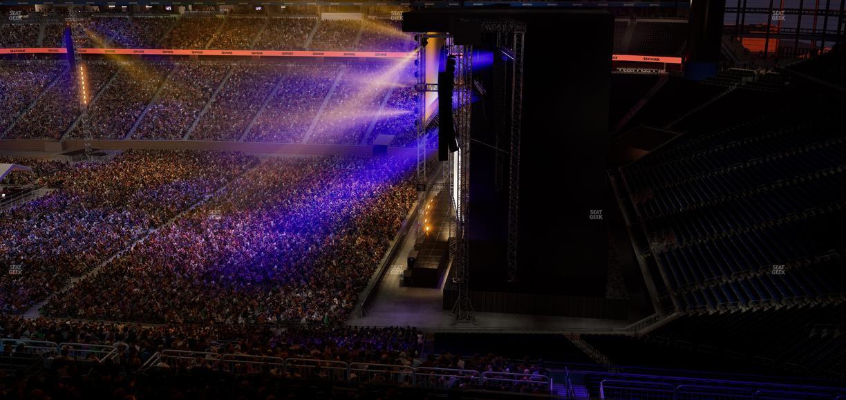 Ford Field - Section Miller Lite Taproom Seat View