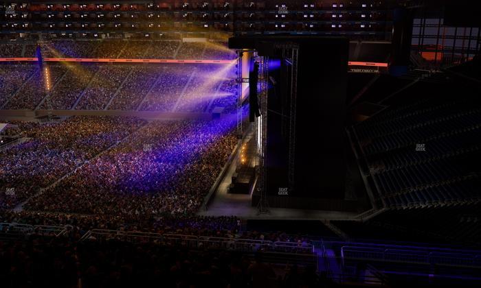 Ford Field - Section Miller Lite Taproom Seat View