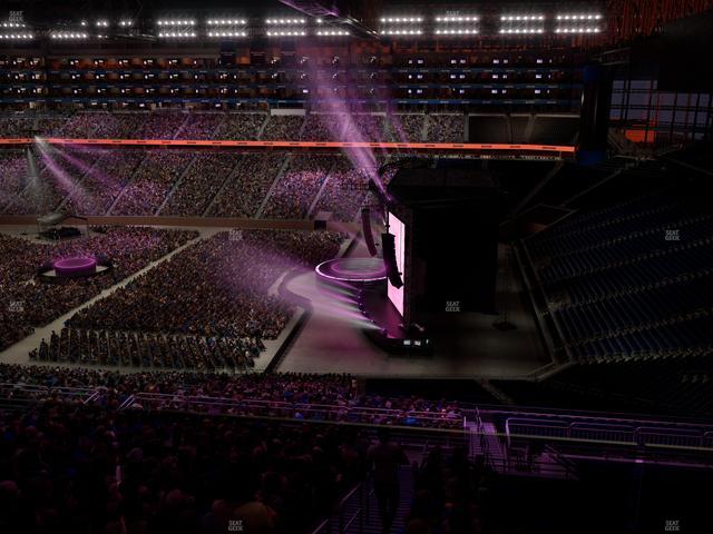 Ford Field - Section Miller Lite Taproom Seat View