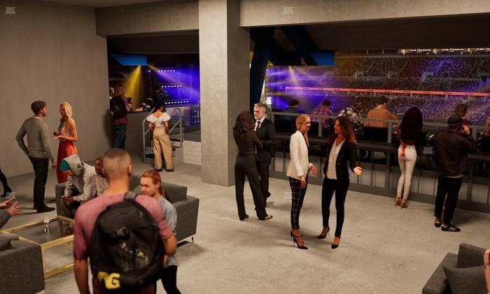 Ford Field - Section South Club Sro Seat View